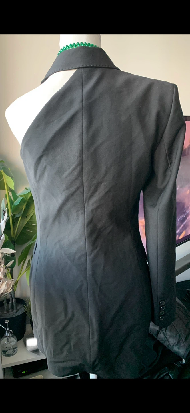 🎃🧟‍♀️Black One-Sleeve Blazer - photo 4