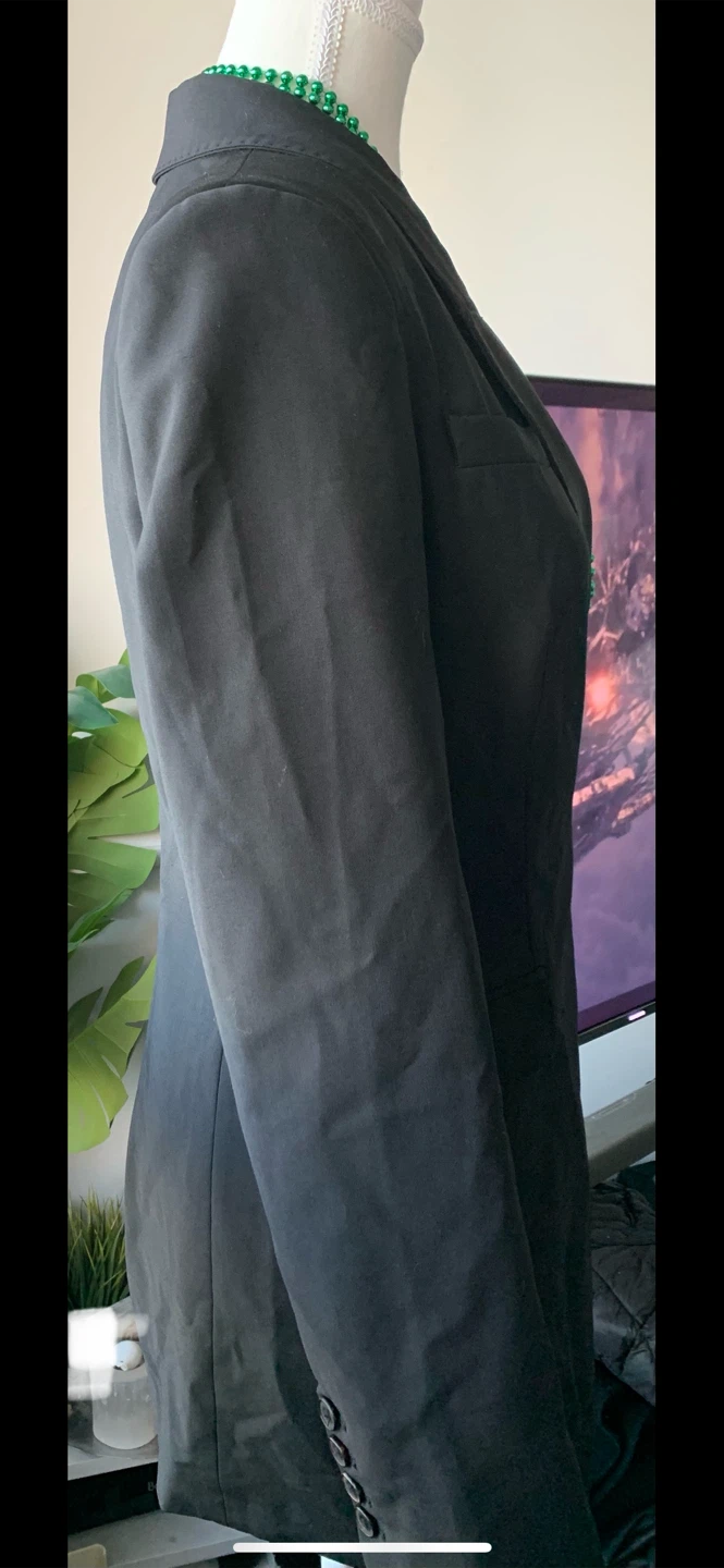 🎃🧟‍♀️Black One-Sleeve Blazer - photo 5