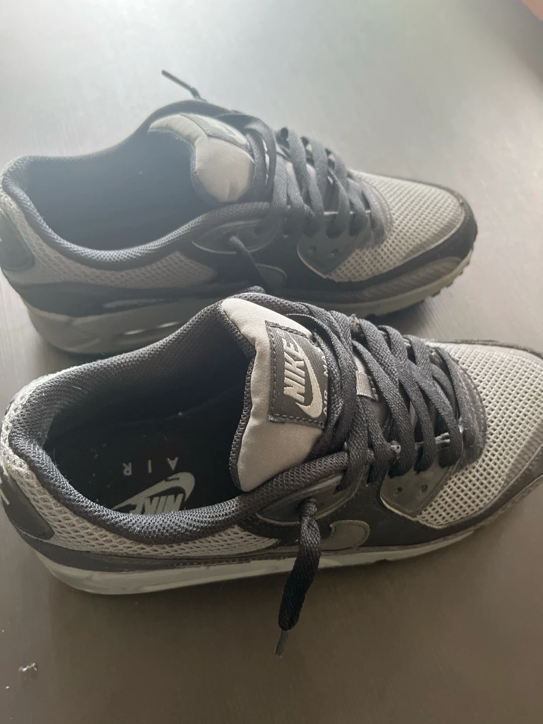 Nike Air Max 90 Sneakers Grey and Black - photo 3