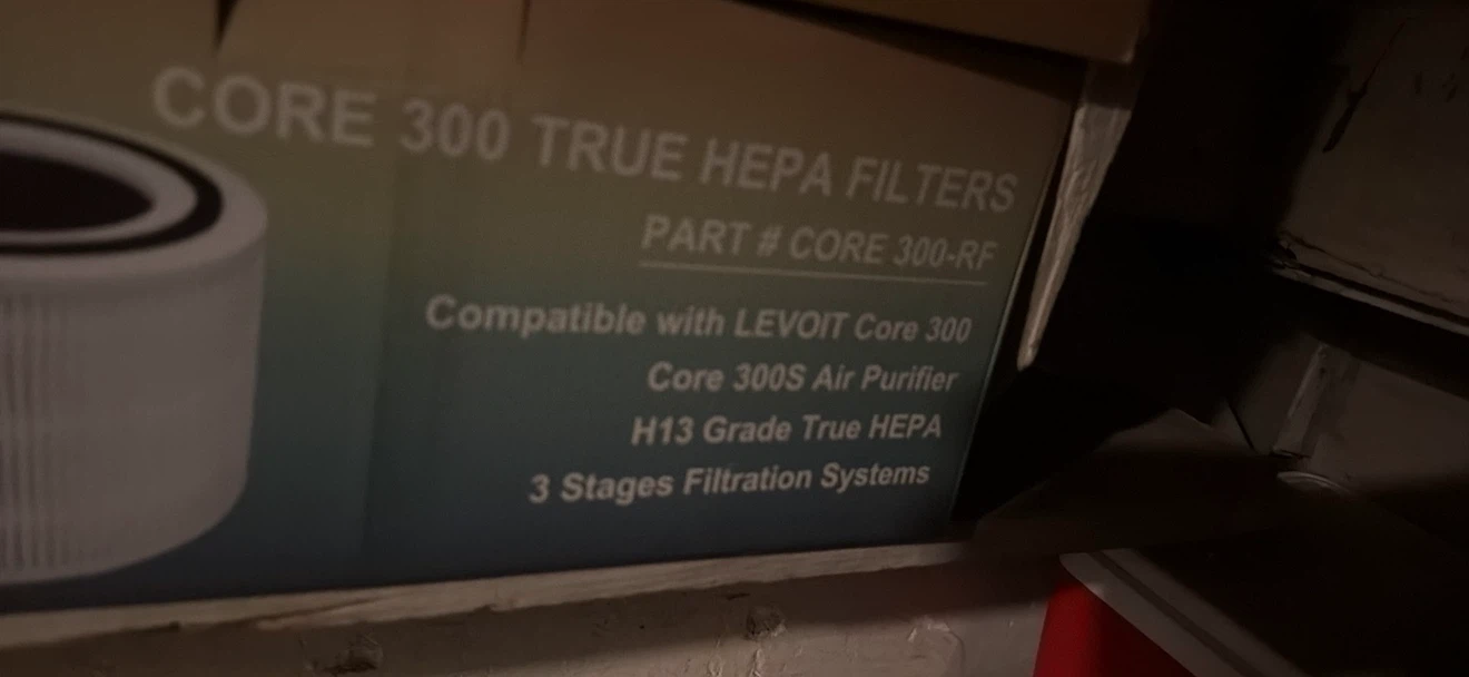4-Pack Levoit Core 300 True HEPA Filters