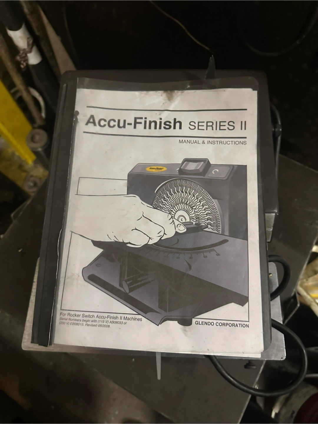 Glendo Accu-Finish Series II Machine - photo 2