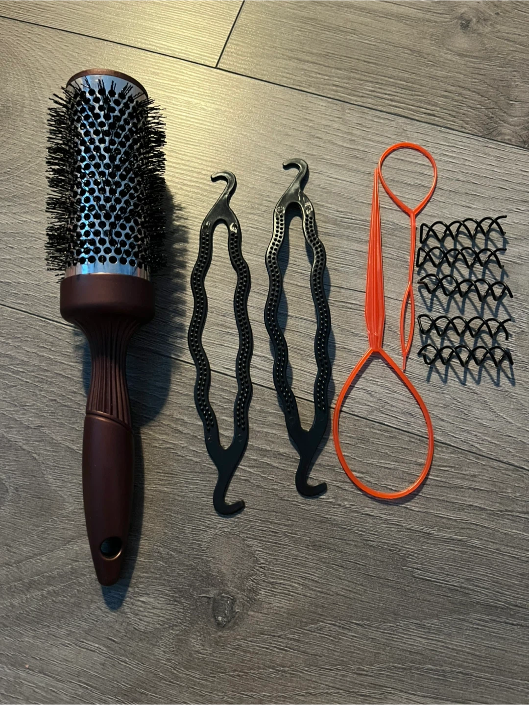 Hair Styling Brush and Accessories Kit