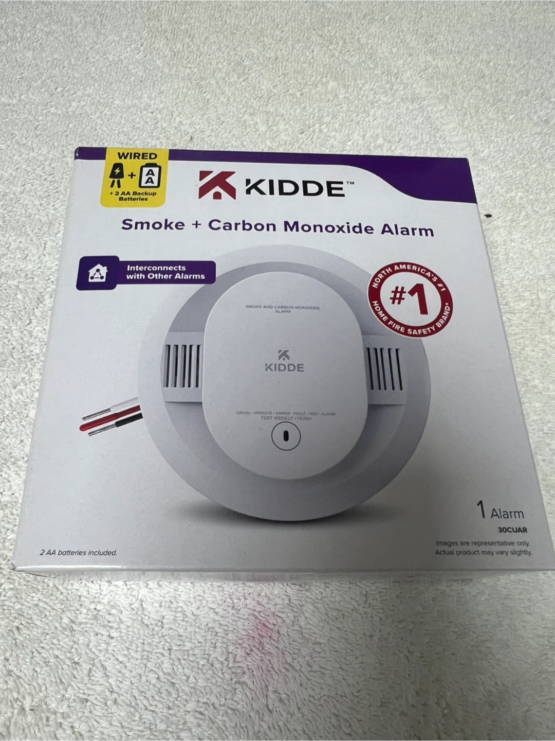 Kidde Smoke + Carbon Monoxide Alarm 30CUAR - photo 4