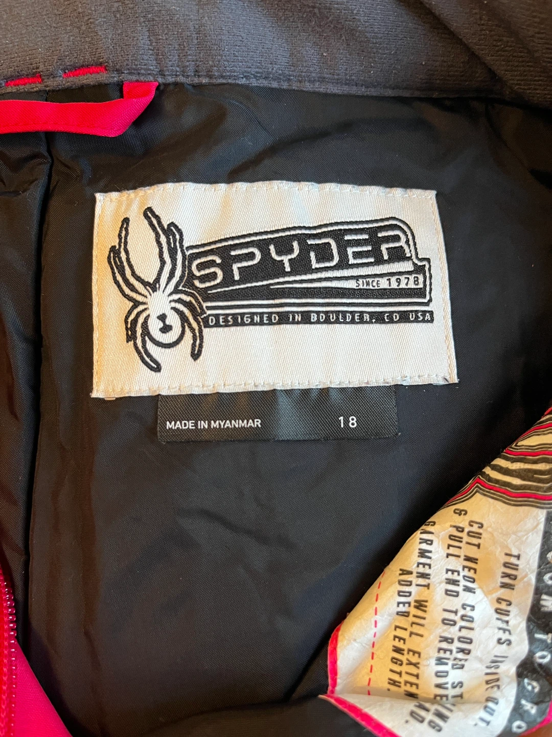 Spyder Girls Ski Pants - Pink - Size 18 - photo 4