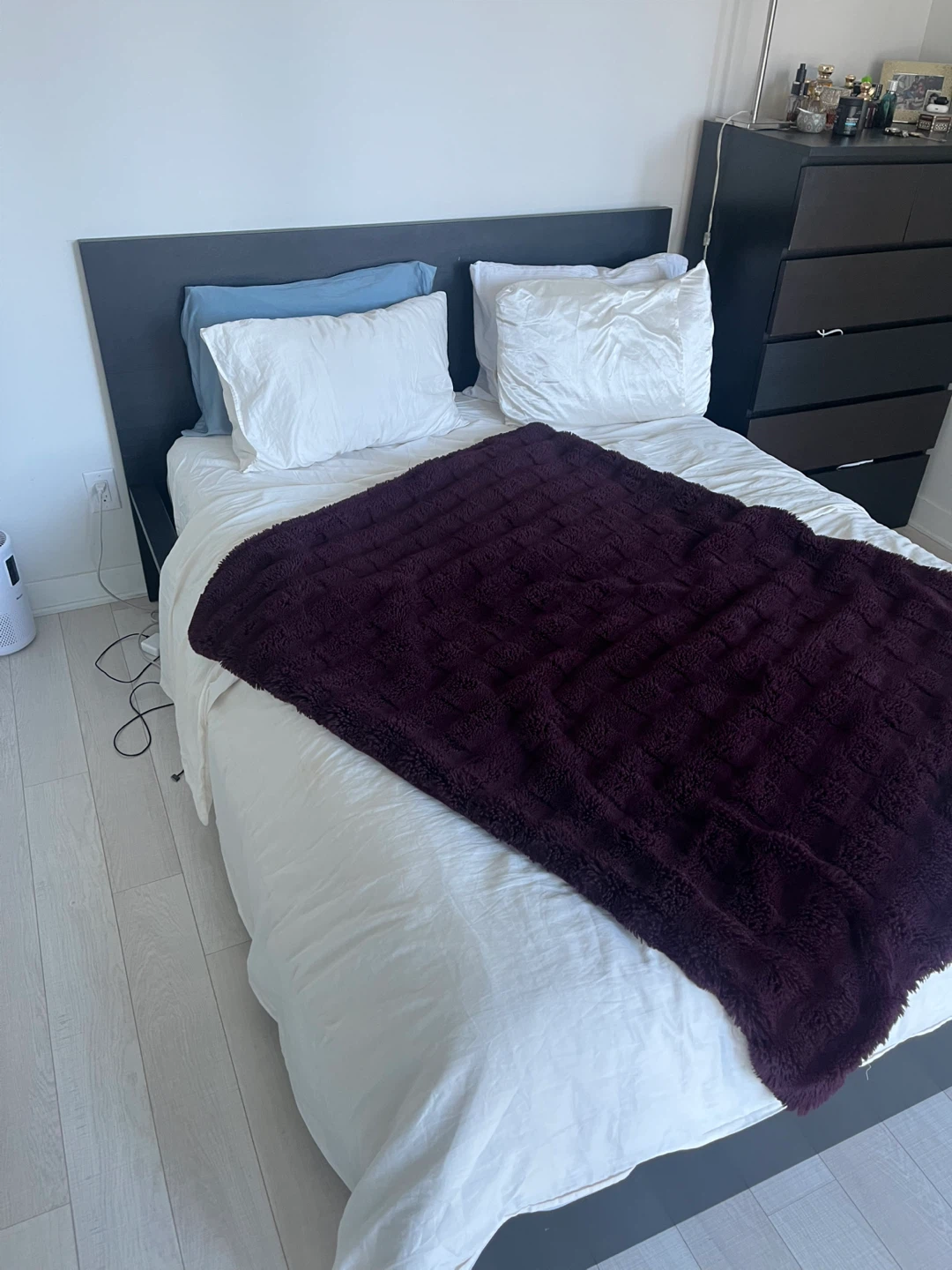 IKEA Queen Bed Frame with Headboard