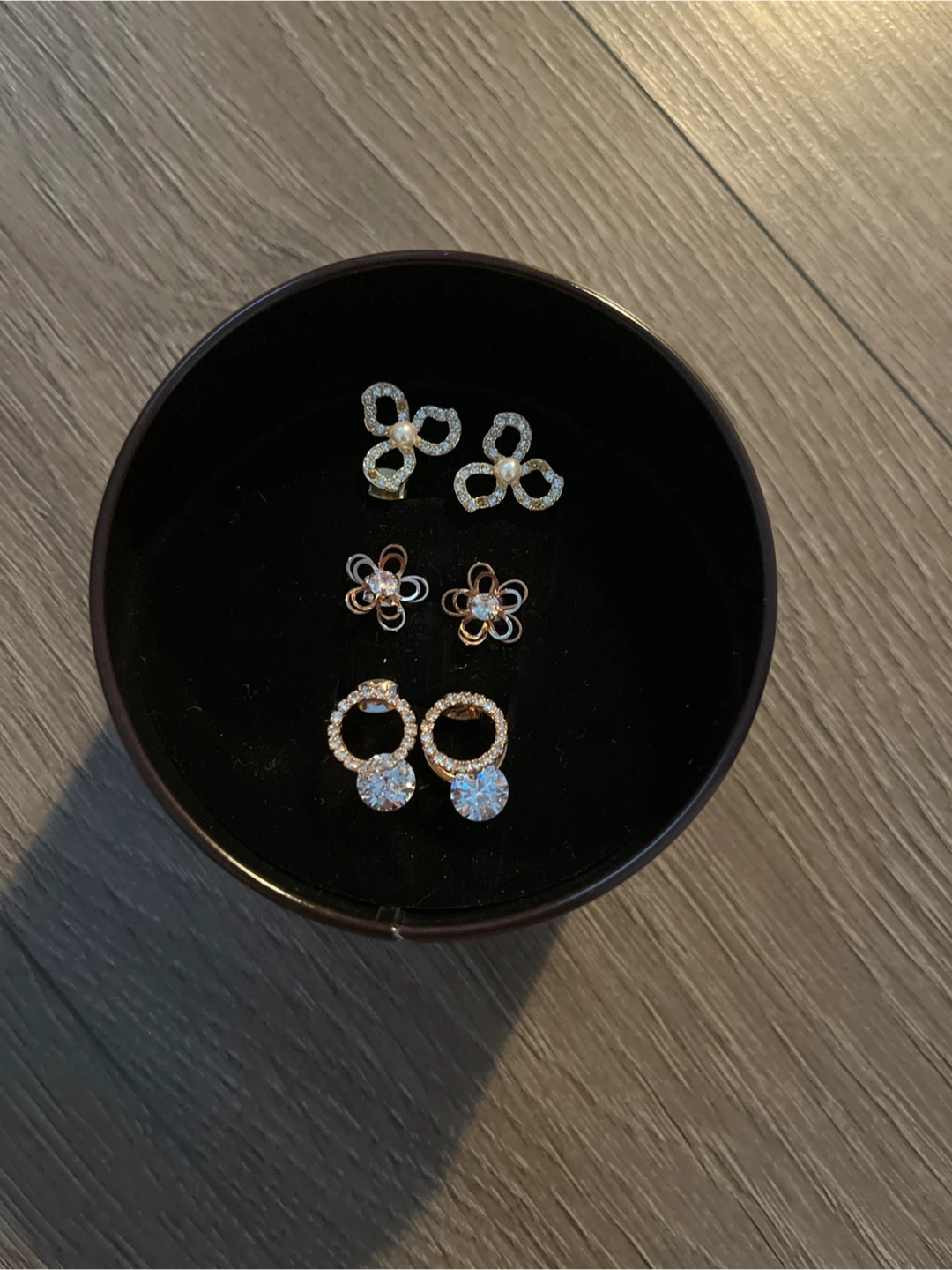 Three Pairs of Decorative Earrings