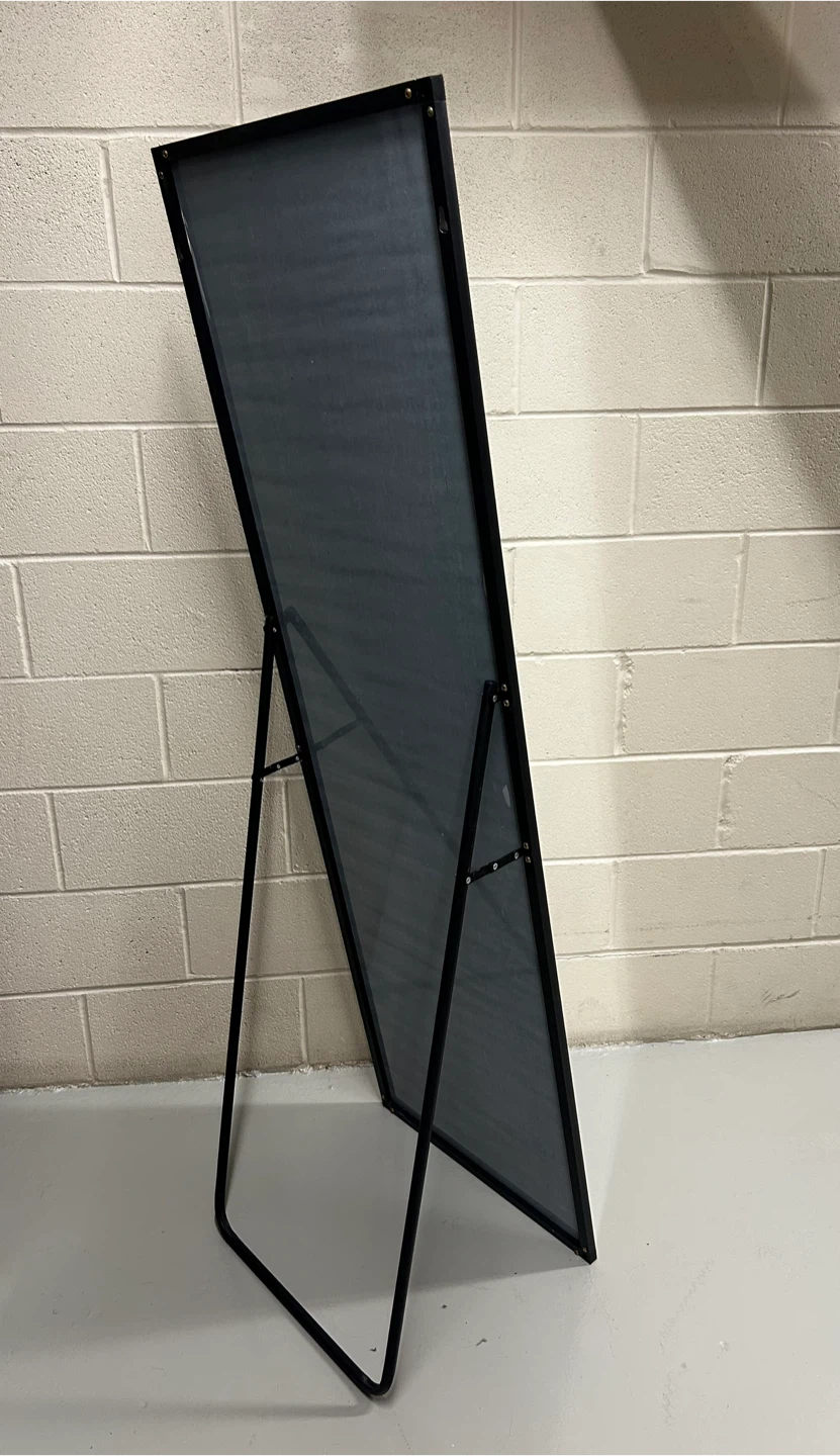 Black Full Length Standing Mirror - photo 3