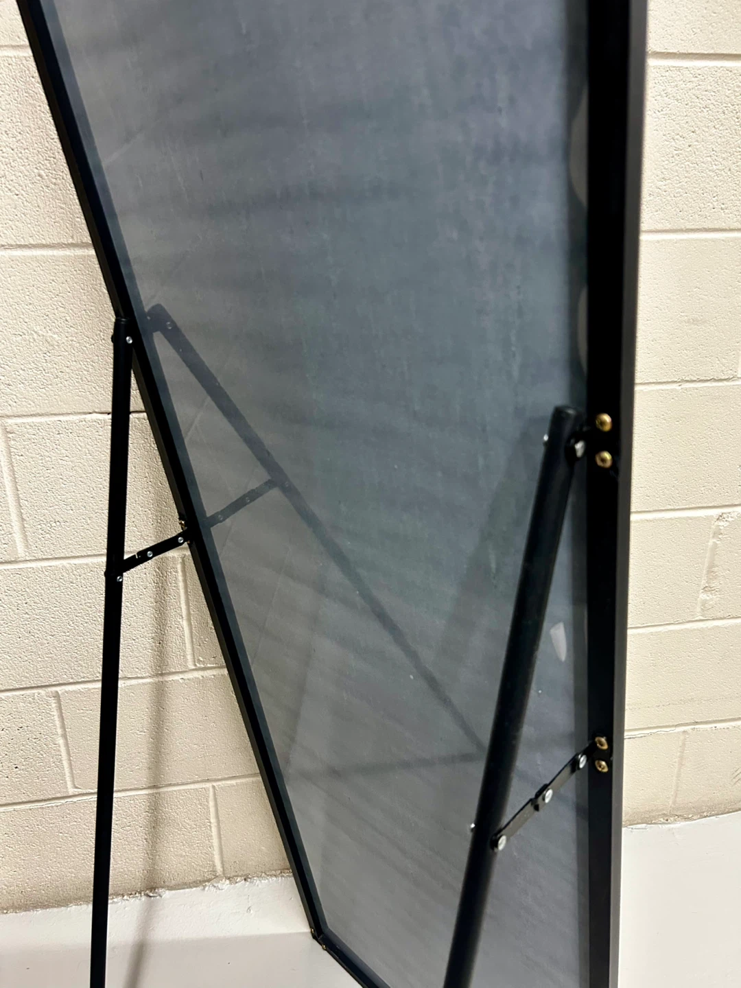 Black Full Length Standing Mirror - photo 4