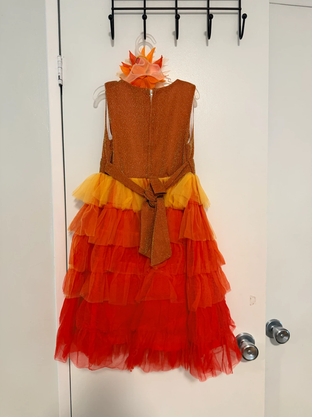 Girls Ombre Tulle Dress with Hair Clip - photo 2