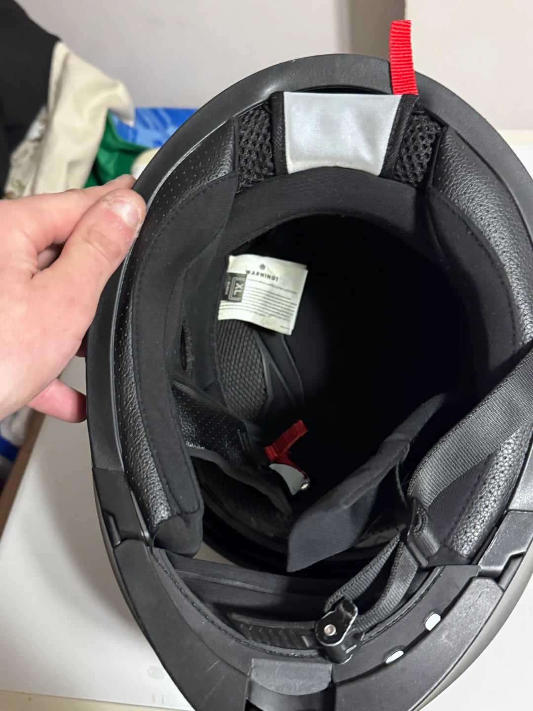 ILM-902 Motorcycle Helmet Matte Black Size XL - photo 4