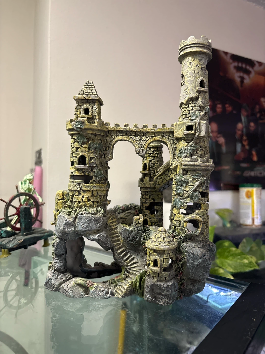 Aquarium Castle Ornament