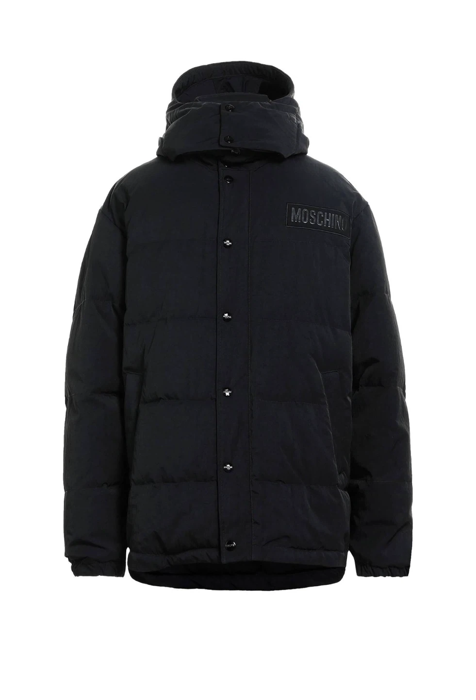 New Moschino Black Puffer Jacket size 40