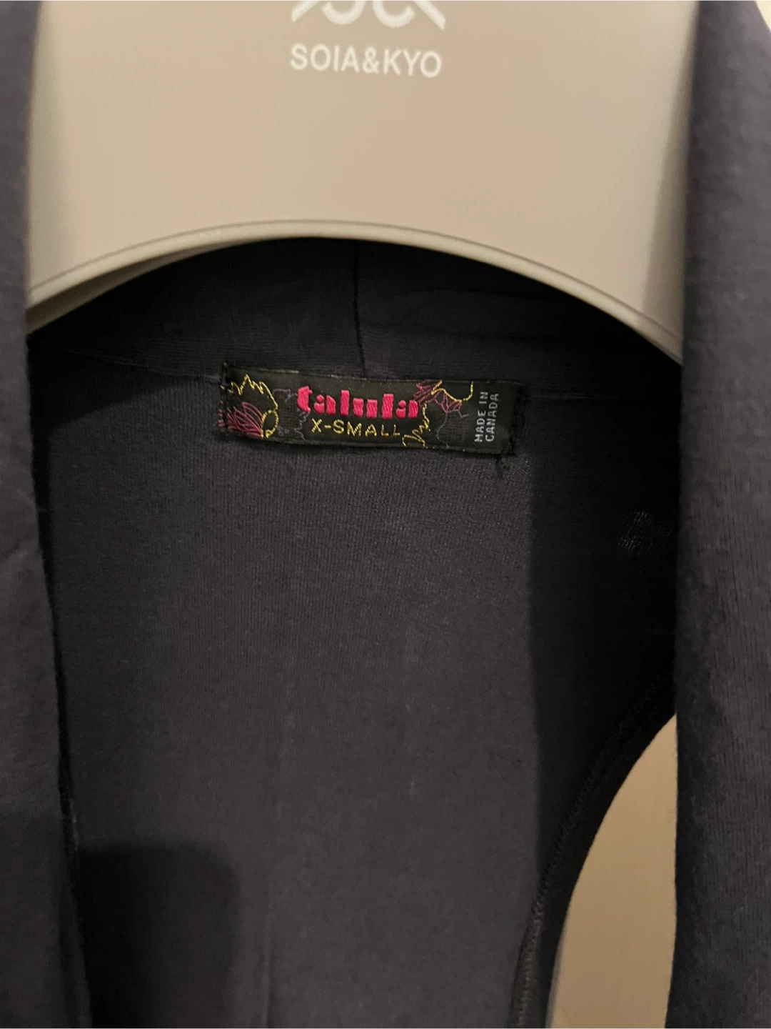 Talula Black Sleeveless Cardigan Vest - photo 2