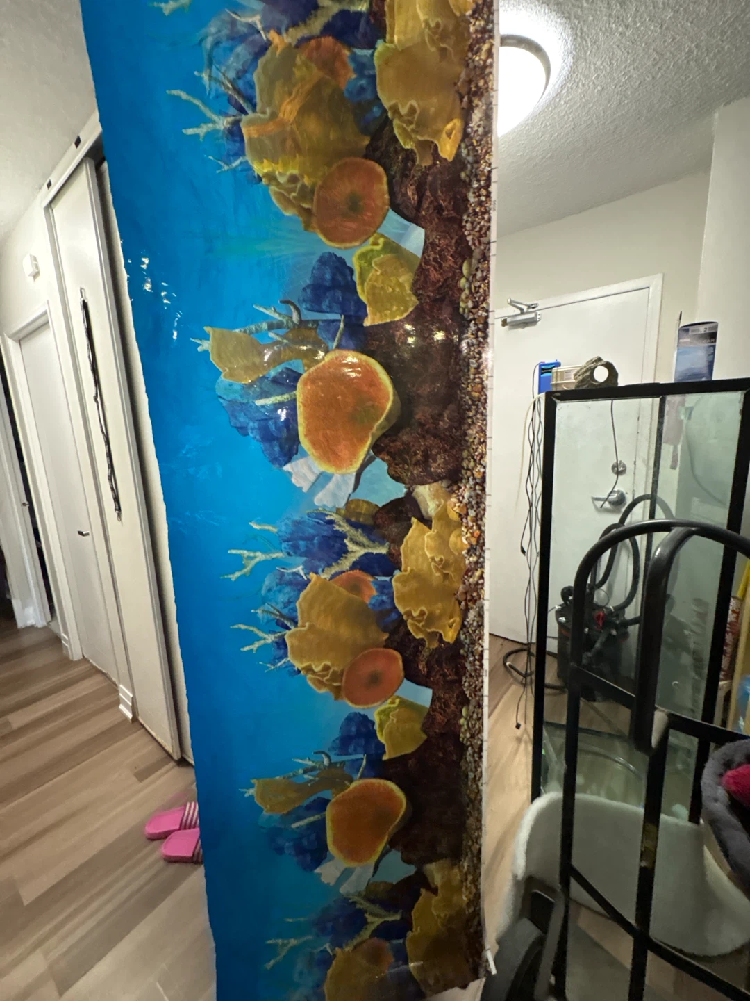 Reversible Aquarium Background - photo 2