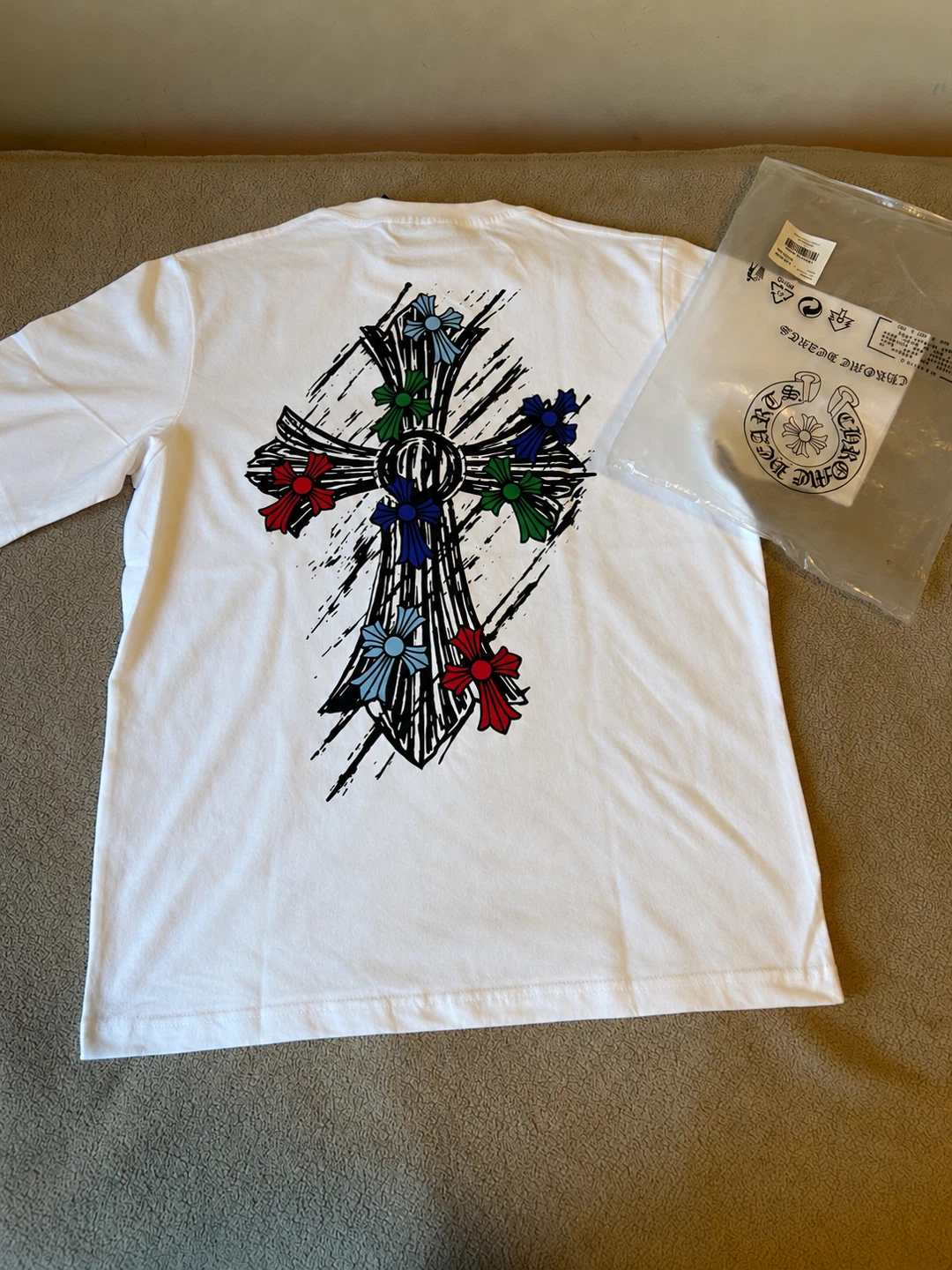 Chrome Hearts Multi-Colour Cross T-Shirt - photo 4