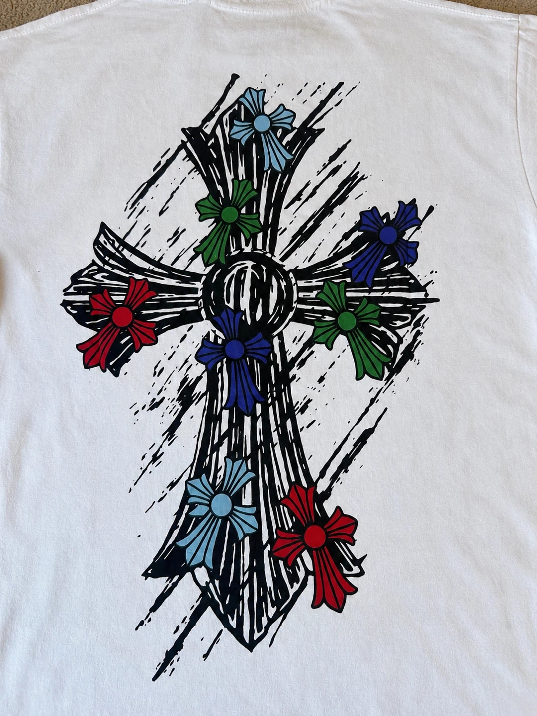 Chrome Hearts Multi-Colour Cross T-Shirt - photo 5