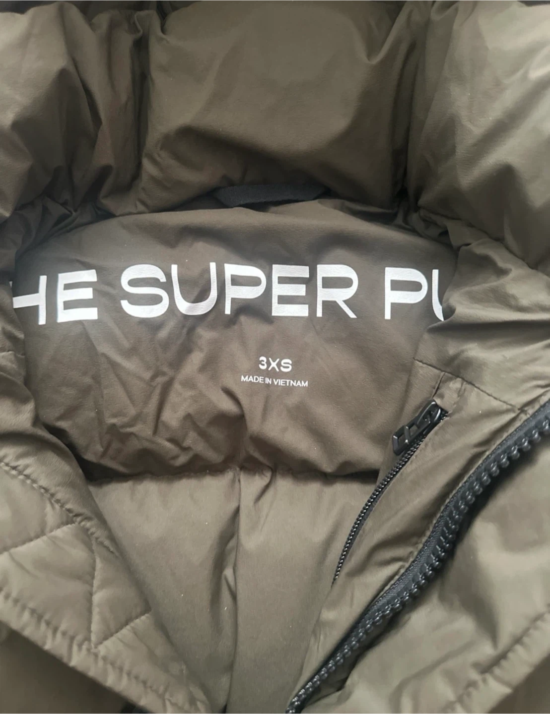 Aritzia Super Puff Jacket - Olive - photo 2