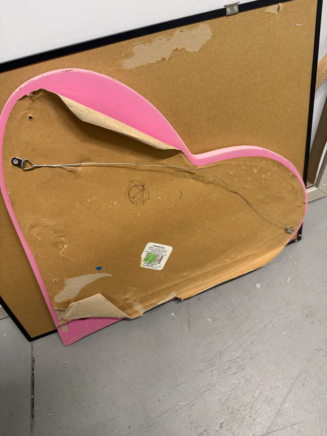 Pink Heart Shaped Mirror - photo 4