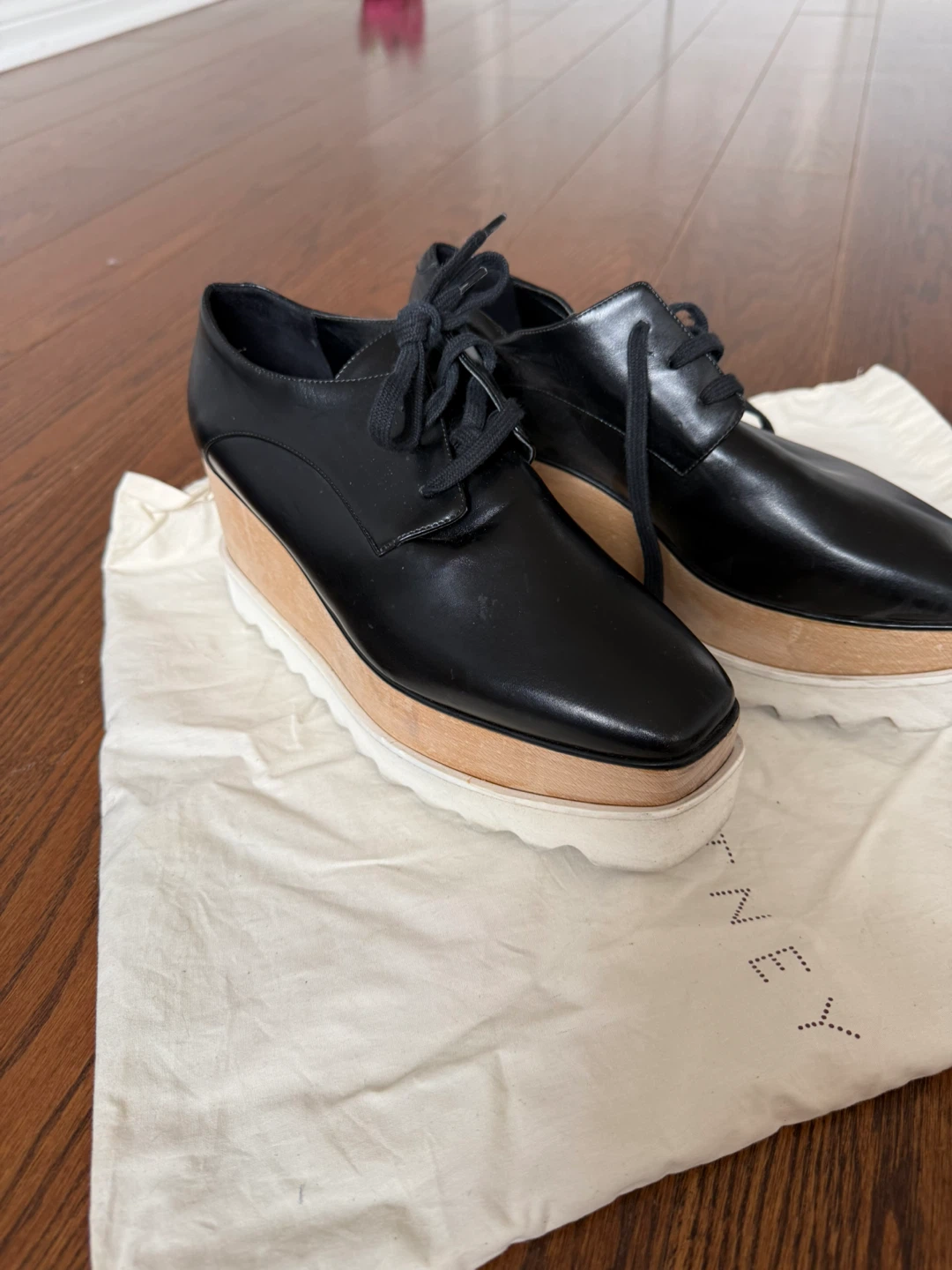 Stella McCartney Platform Lace-Up Shoes