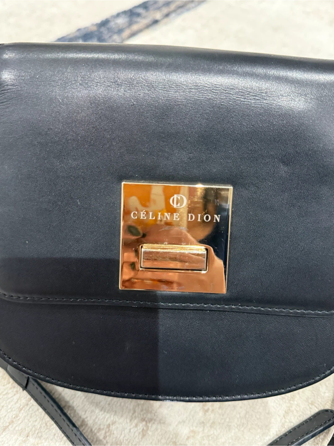 Celine Dion black crossbody bag - photo 2