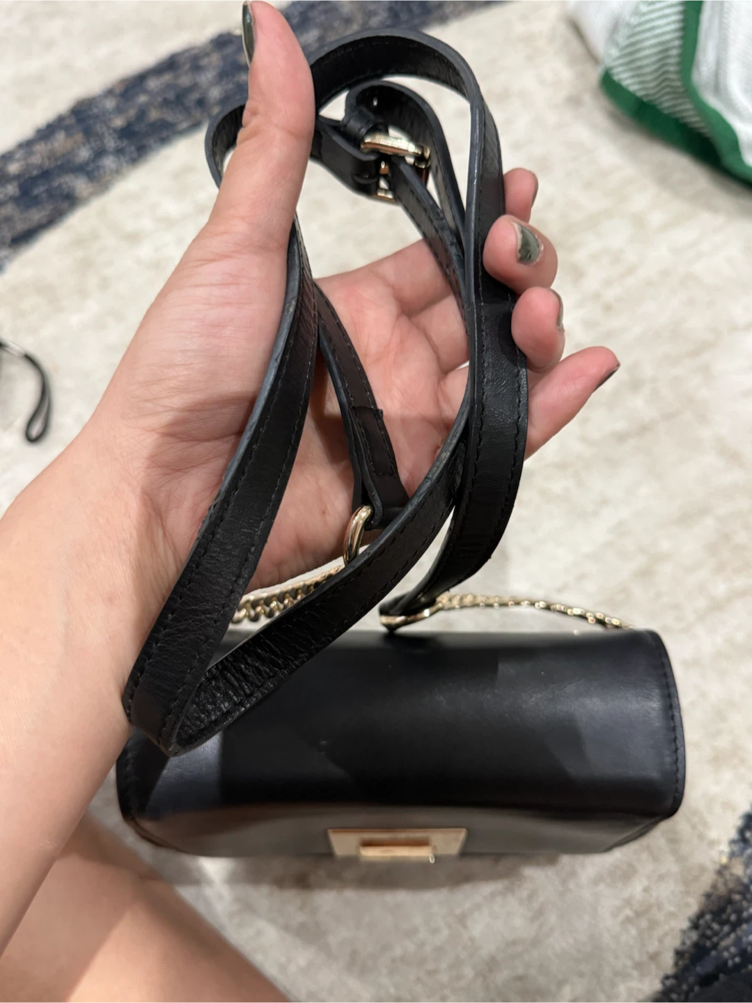 Celine Dion black crossbody bag - photo 4