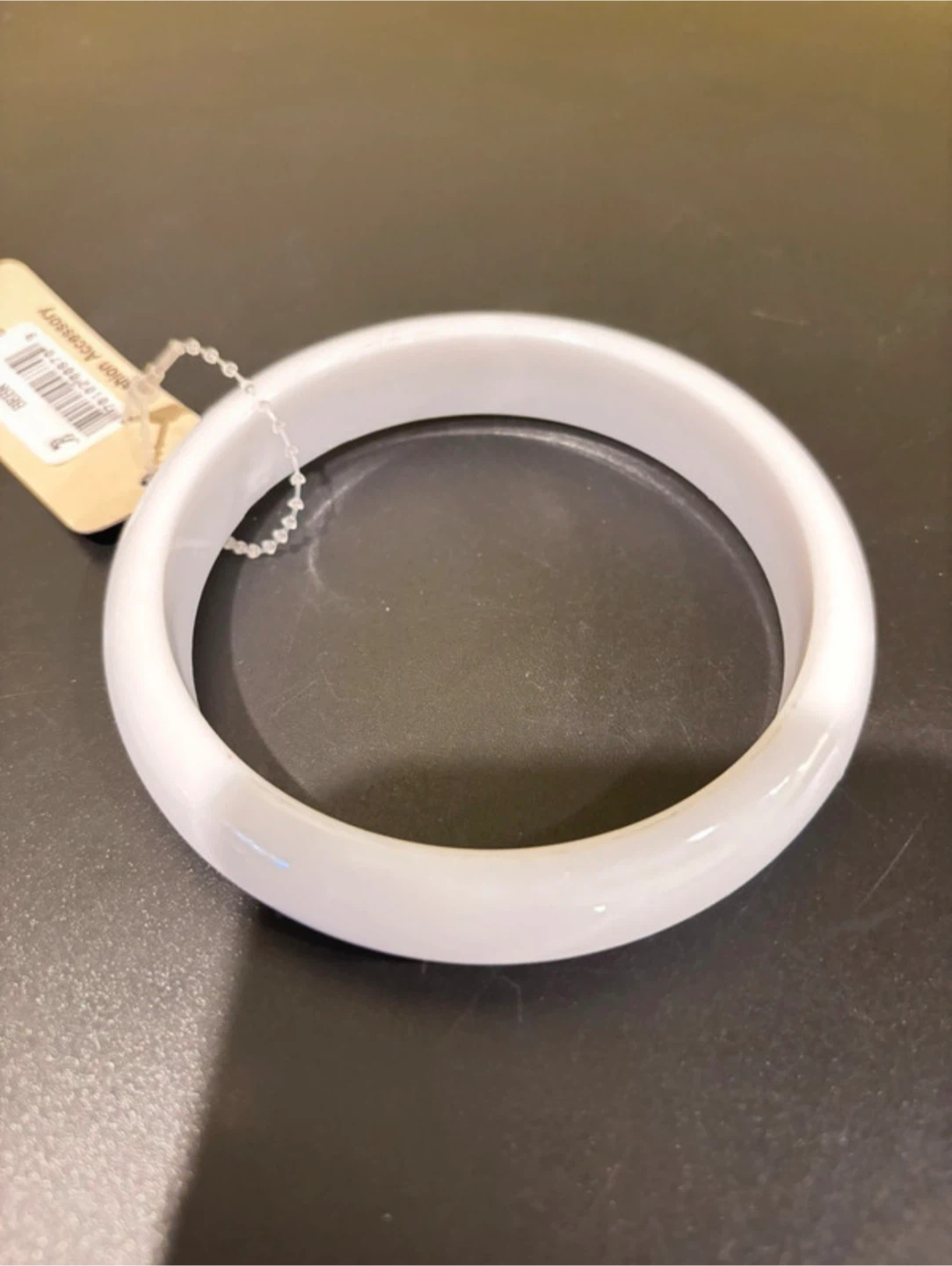 White Bangle Bracelet - photo 2