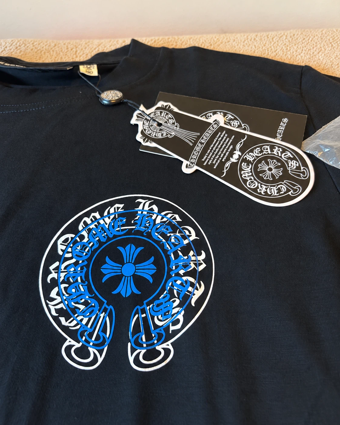 Chrome Hearts Black T-Shirt - photo 2