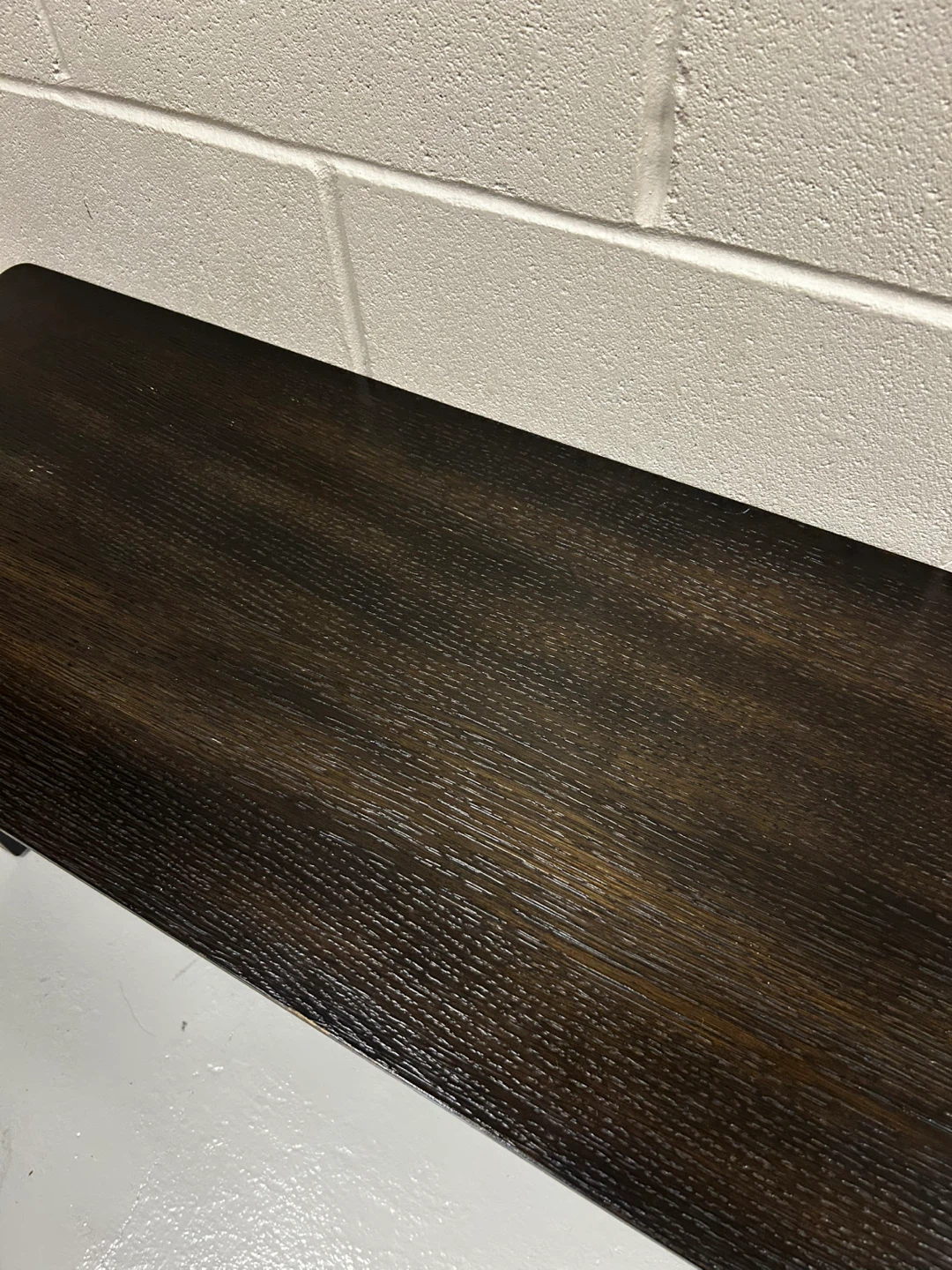 Dark Wood Bench - photo 2