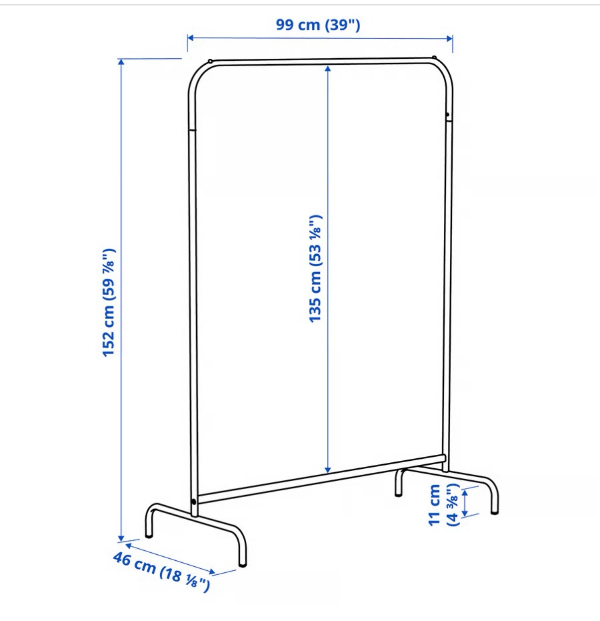 IKEA mulig Clothes Rack - photo 2