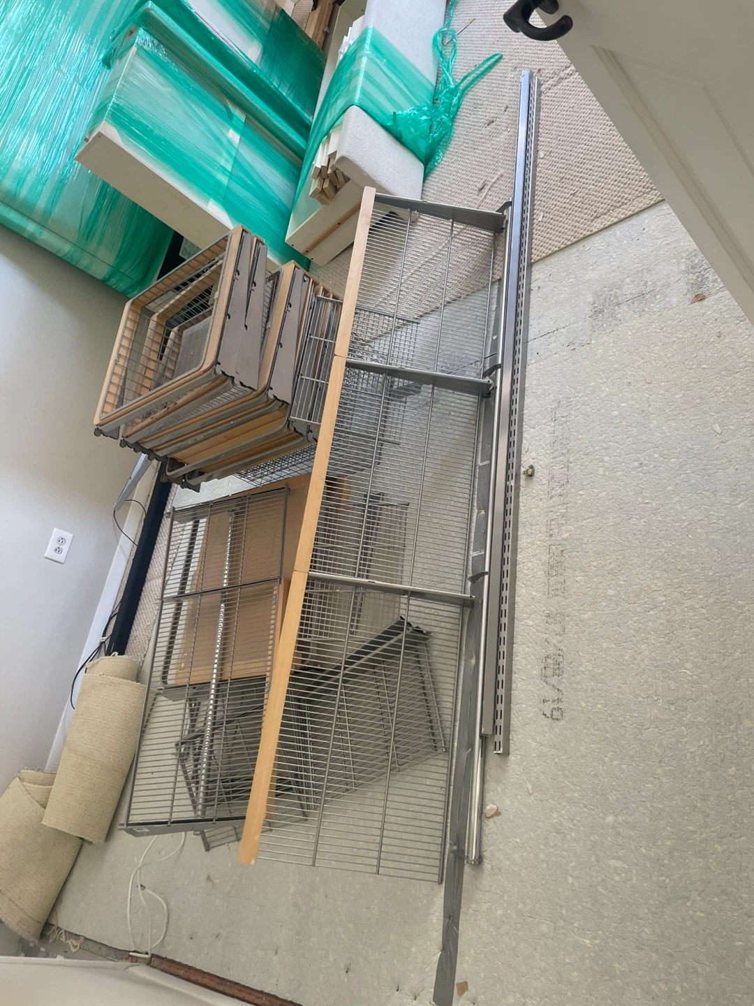 Elfa system shelving