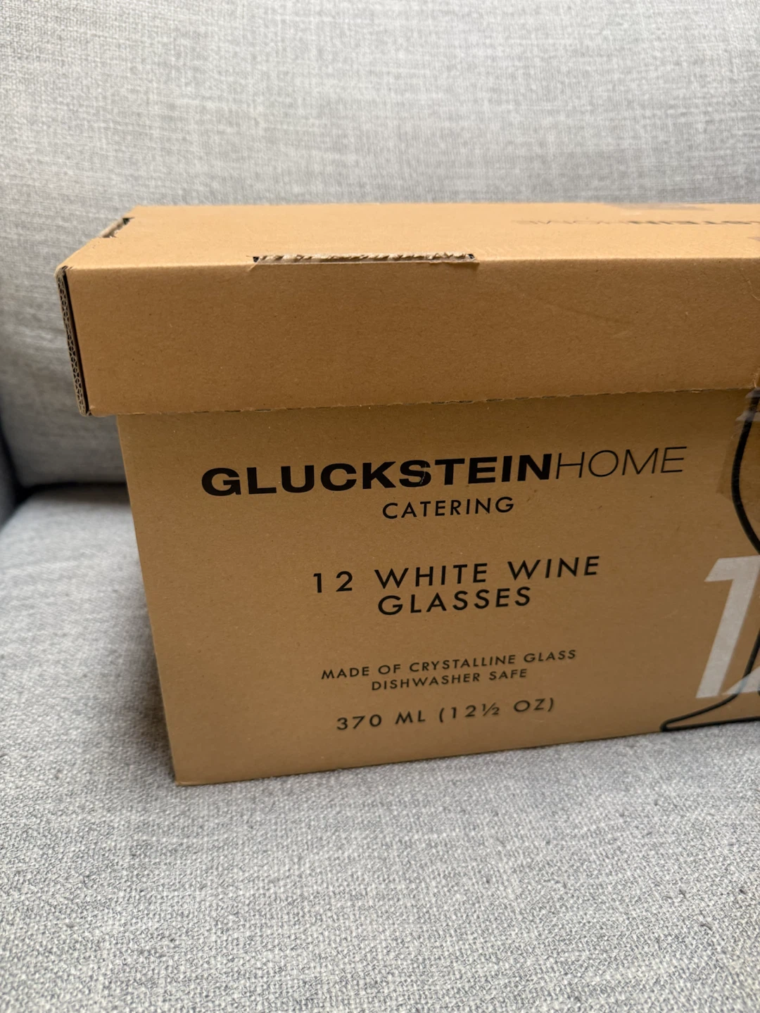 NEW GlucksteinHome 12 White Wine Glasses - photo 2