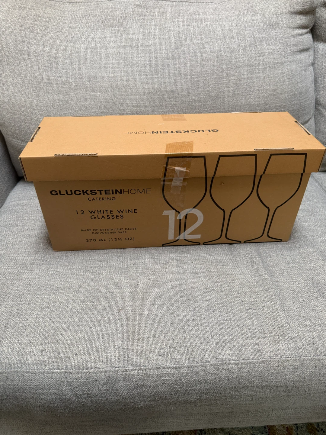 NEW GlucksteinHome 12 White Wine Glasses - photo 4