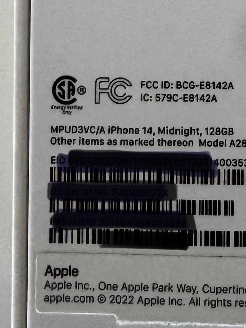 Apple iPhone 14 Midnight 128GB - photo 4