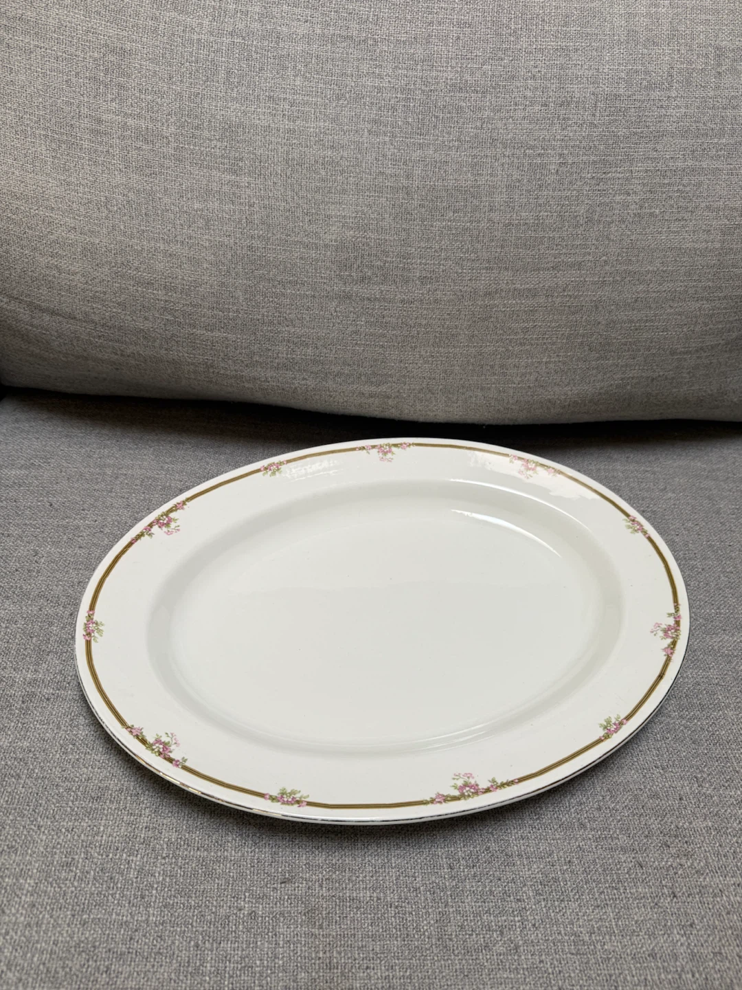 Vintage Johnson Bros England Oval Serving Platter