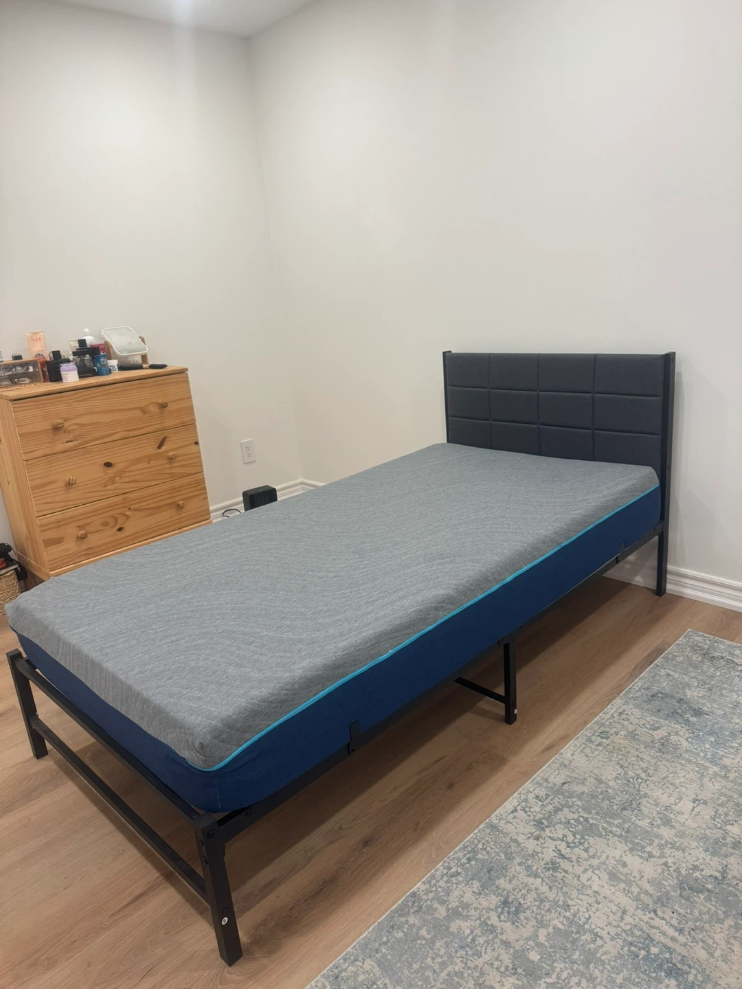 Single Bed Frame with Mattress - photo 2