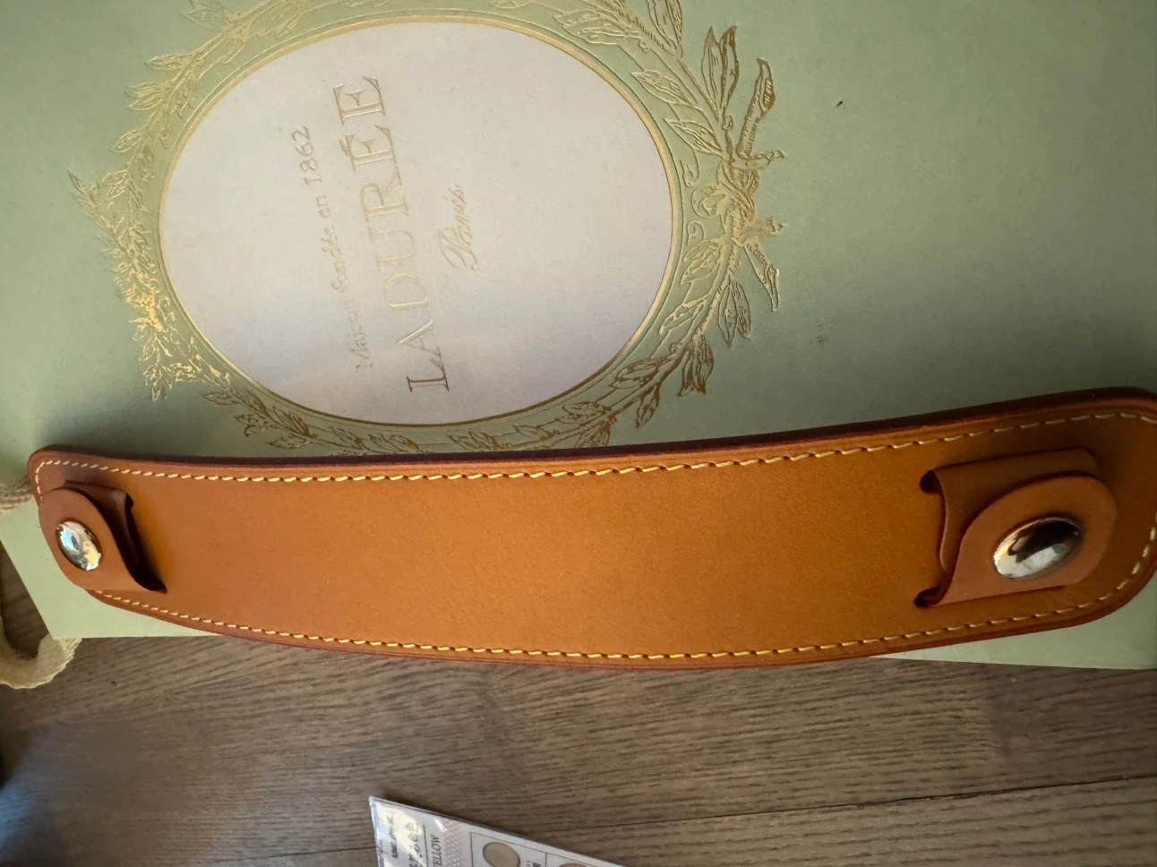 Louis Vuitton leather Shoulder Pad for Strap