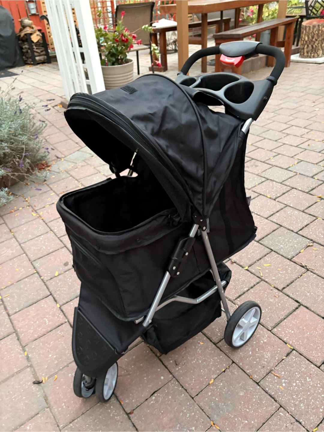 Black Pet Stroller
