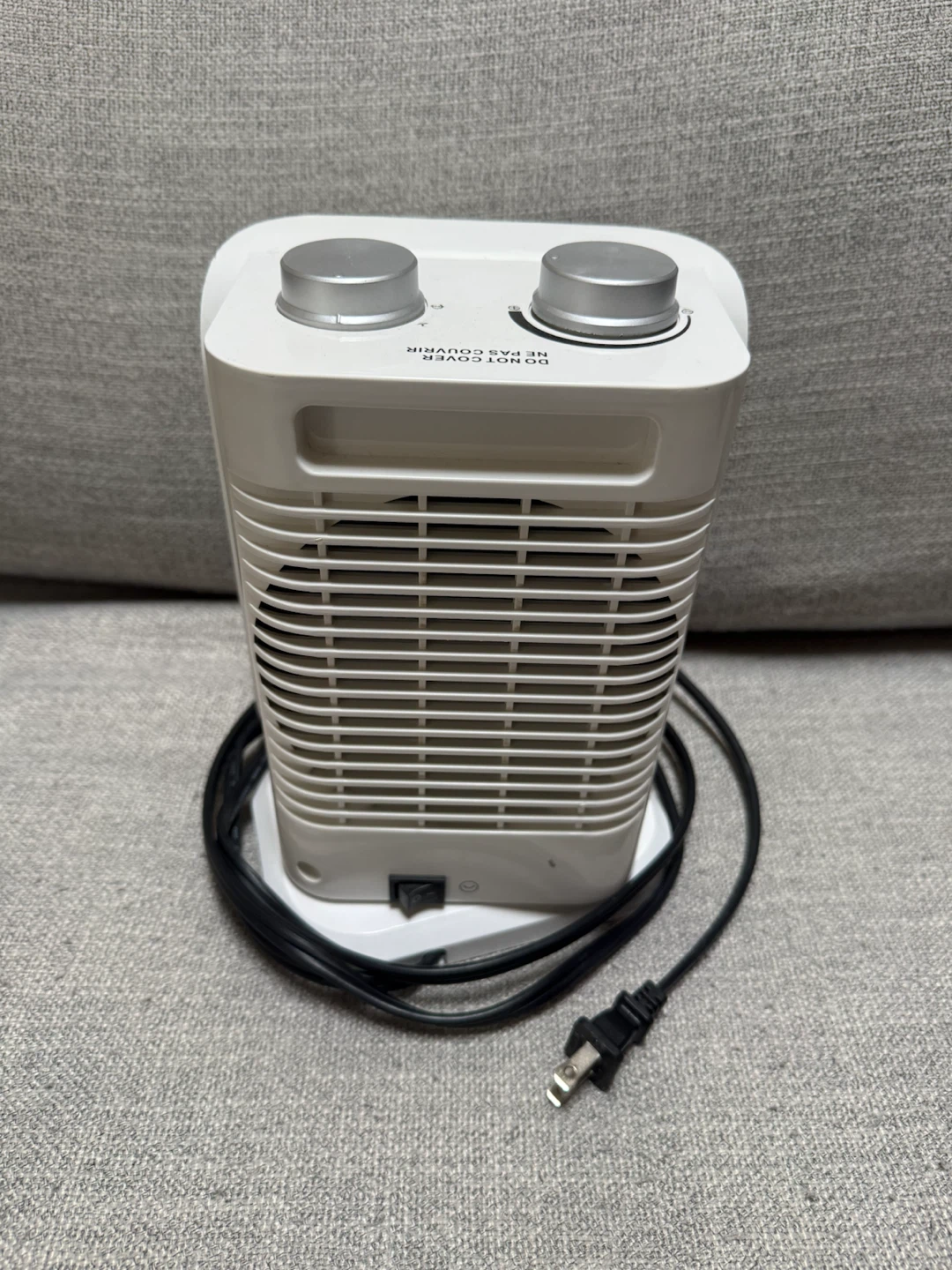 Portable Electric Space Heater | Compact Ceramic Fan Heater - photo 3