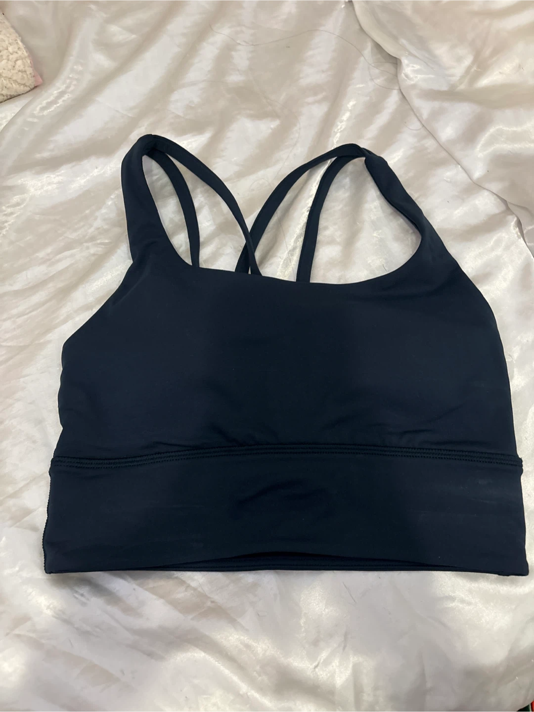 Lululemon Navy Blue Cross-Back Sports Bra