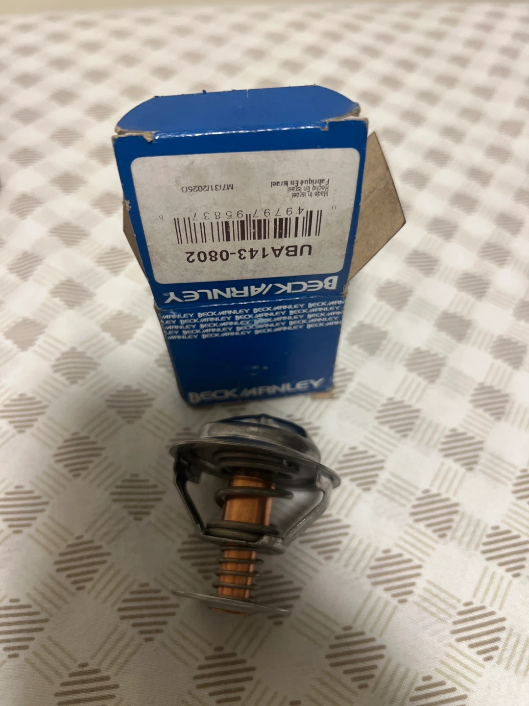Beck/Arnley Engine Thermostat 143-0802 - photo 3