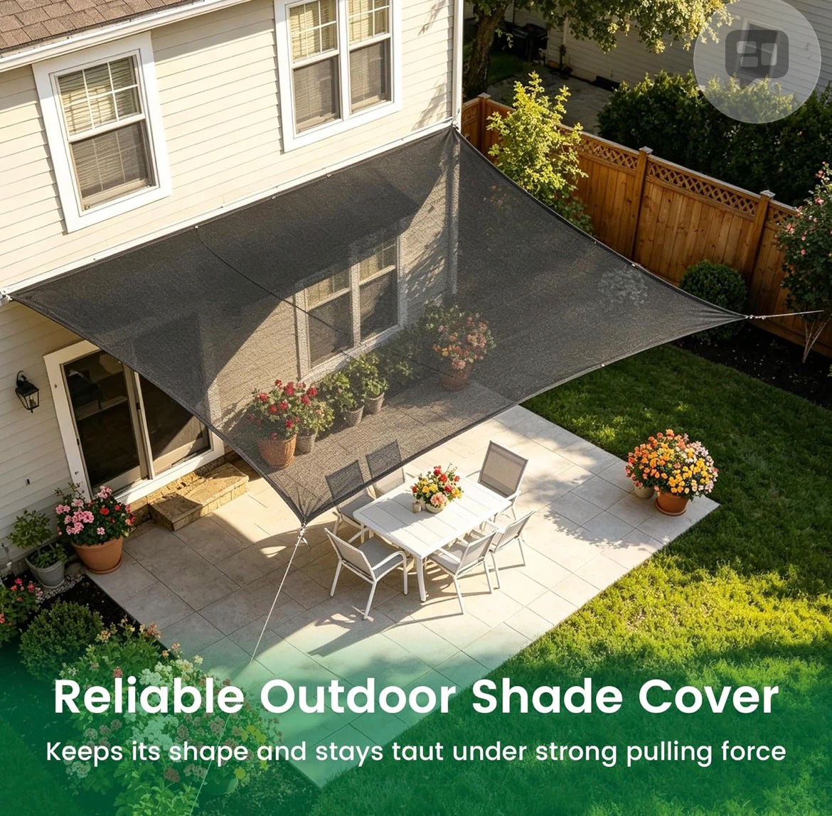 Black Outdoor Shade Cloth