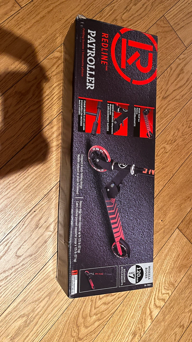 Redline Patroller Folding Scooter