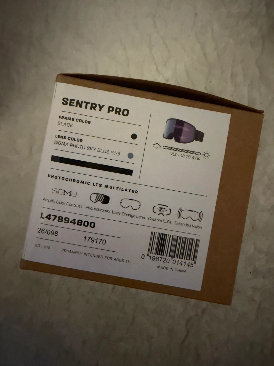 Salomon Sentry Pro Photochromic Goggles - photo 2