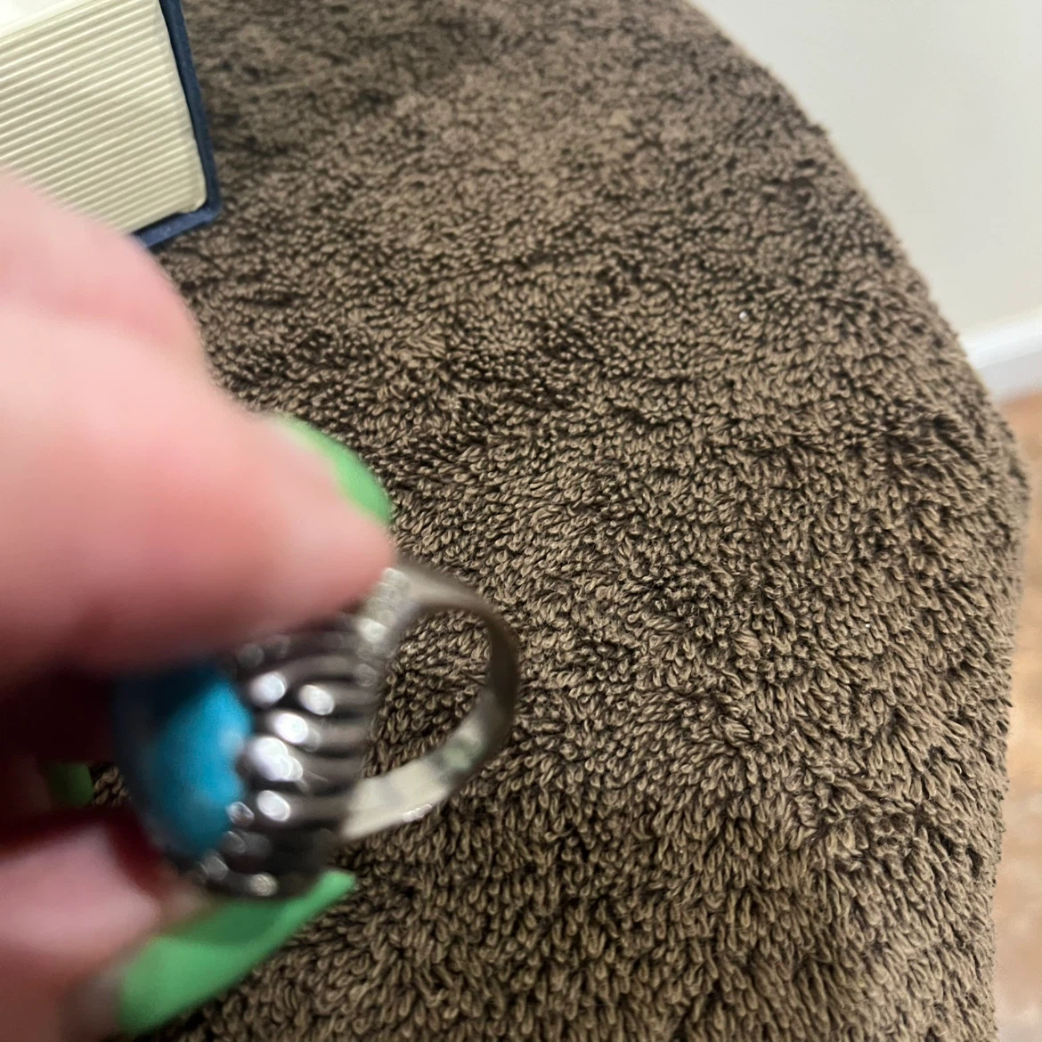 Turquoise Statement Ring - photo 4