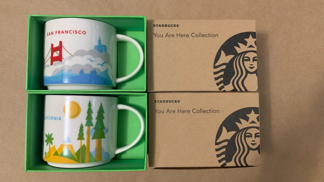 Starbucks You Are Here Collection - California, San Francisco