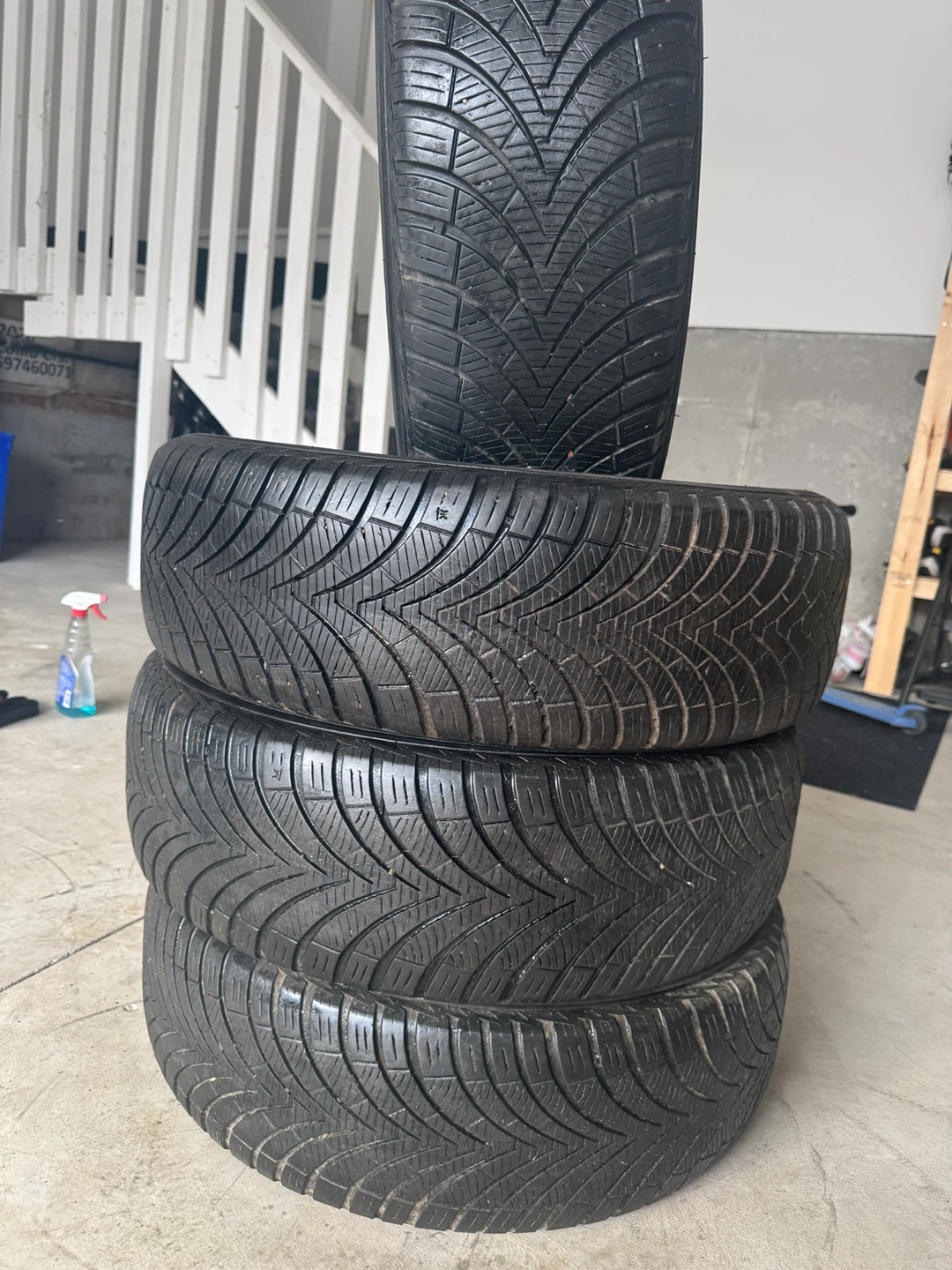 225/65R17 Kumho Solus Winter Tires (Set of 4) – 3PMSF Rated - photo 2