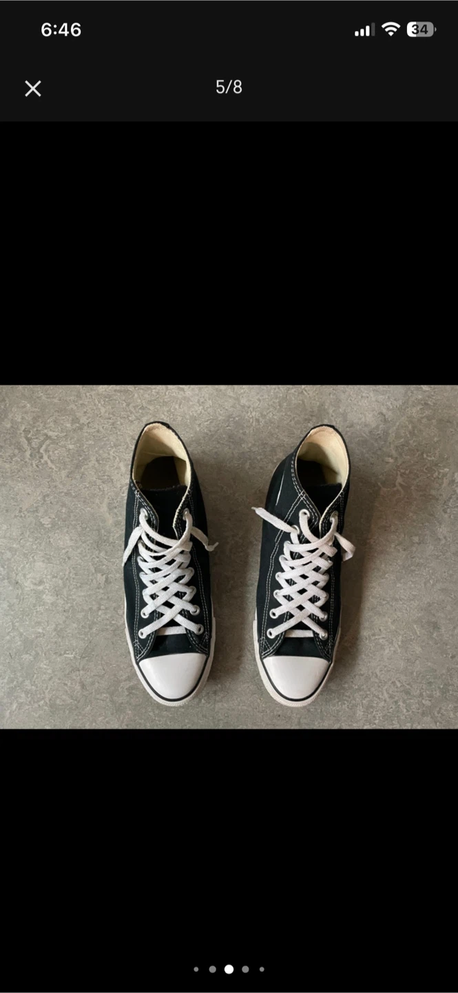 CONVERSE High Top Black - Men’s 9/Women 11 - photo 5
