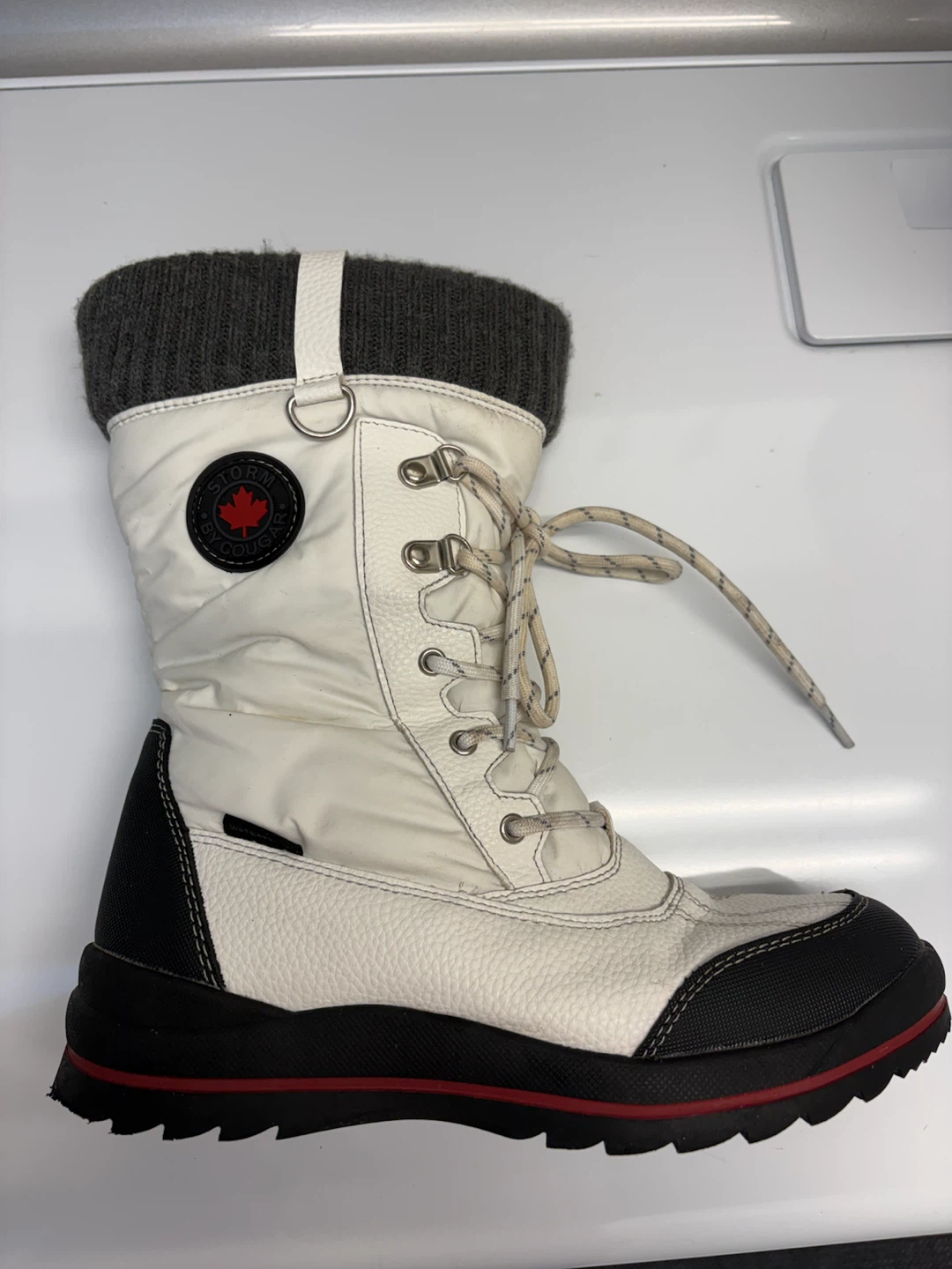 Storm by Cougar White Winter Boots