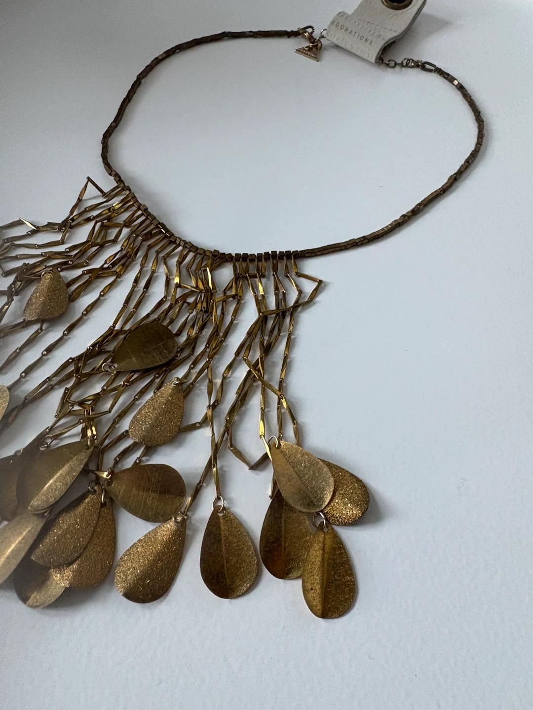 Anthropologie Golden Necklace - photo 4
