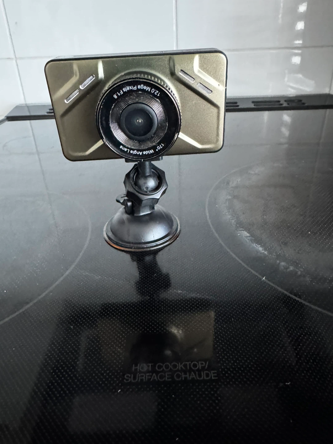 Dash Cam with Suction Cup Mount